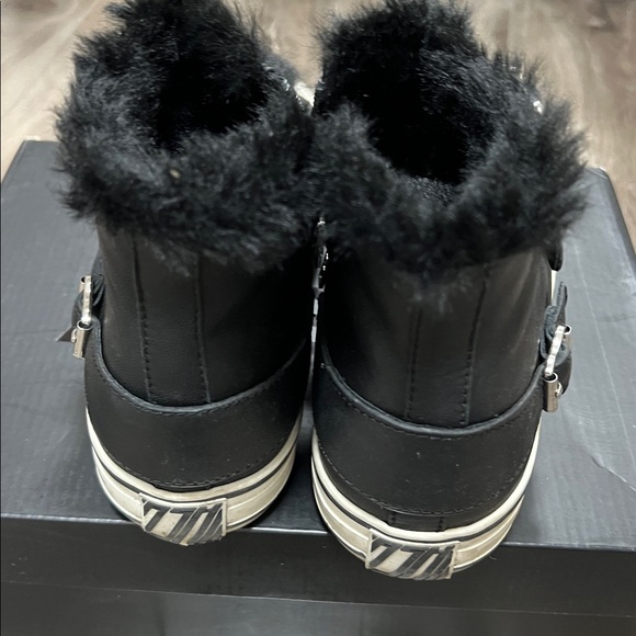 🔥🔥ASH – Valko High Top Sneaker - BLACK/BLACK / 38 - Picture 10 of 16